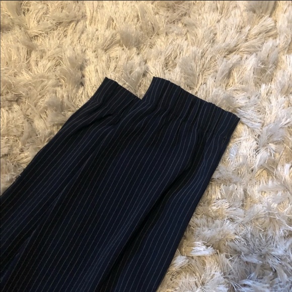 UNIQLO Pinstripe Dress Taper Pant Small - Picture 5 of 6